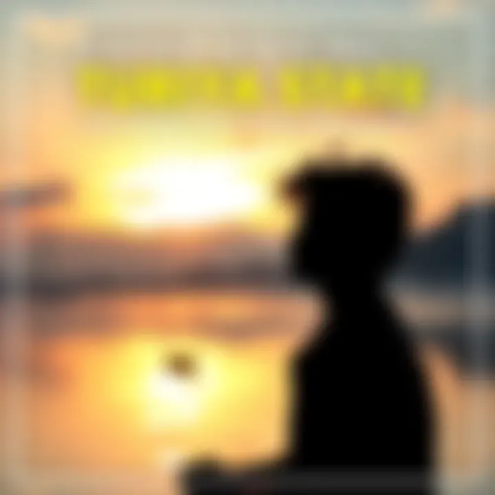 Individual in a serene setting, contemplating their experiences with pure awareness and reality