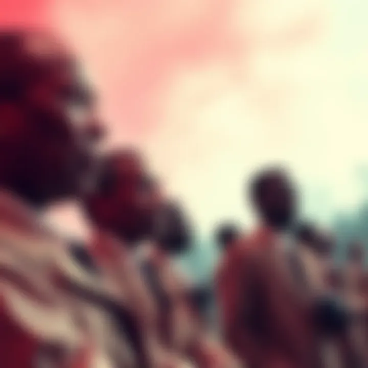 Historical context of the Tuskegee Syphilis Experiment, showing individuals involved in the study and its impact on health ethics.