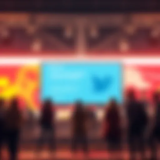 A visual of a Twitter ad that raises questions about its true purpose, with users engaging in discussion.