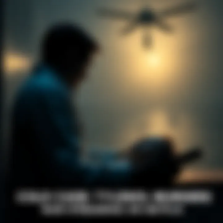 Scene from Netflix documentary showing a reenactment of the Tylenol Murders events
