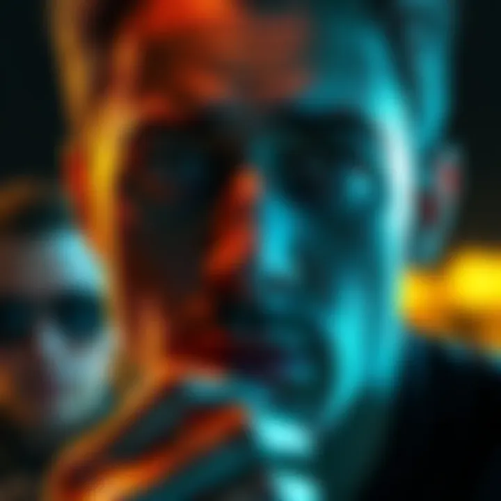 A close-up of Tyler Robinson with a thoughtful expression, showing similarities to a figure from CCTV footage