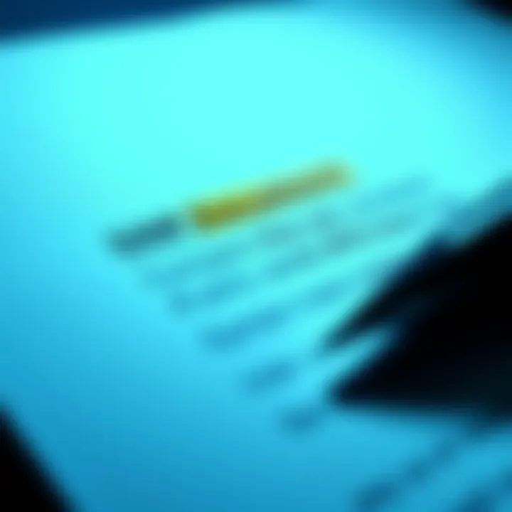 A close-up of a document with highlighted text mentioning UAP contact and public hearings.