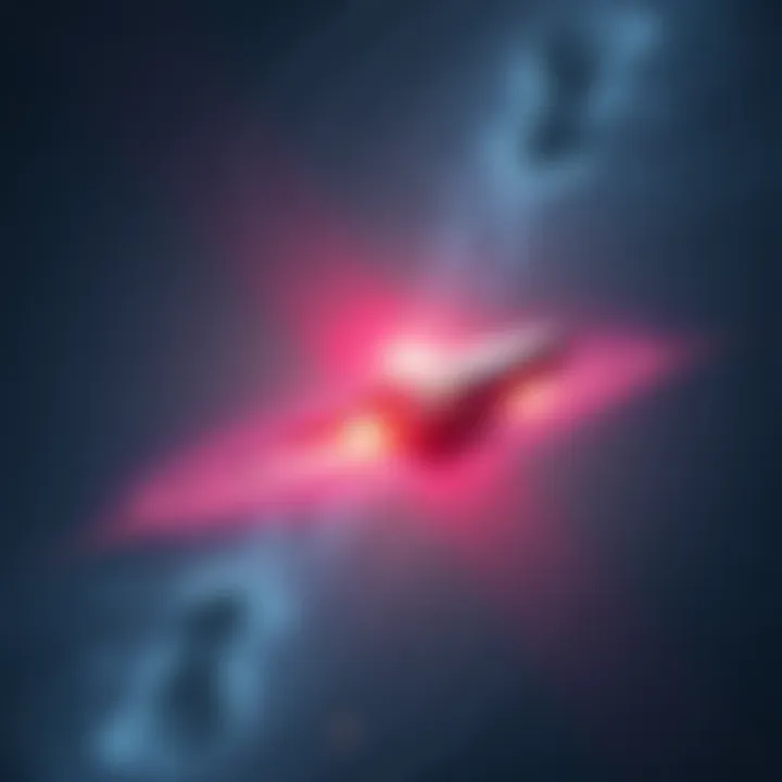 A visualization of an unidentified aerial phenomenon manipulating gravity, creating a distortion effect and appearing semi-transparent against a starry sky.