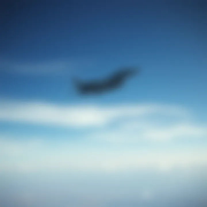 A UAP displaying rapid acceleration in the sky over Syria, with clear blue skies and no visible means of propulsion.