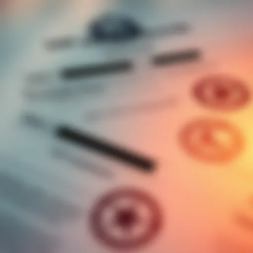 A close-up view of a government document showing UAP and UFO records with redacted sections and official seals.
