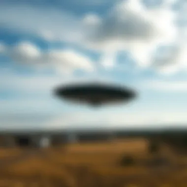 A still from a viral Ukrainian video showing an unidentified aerial object in the sky, sparking debate about its origin, possibly linked to Lockheed Martin's MKV-L technology.