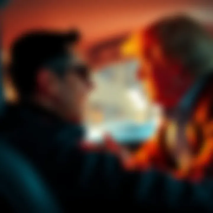 An Uber driver shares lively theories about UFOs and Trump's declassification during a ride.