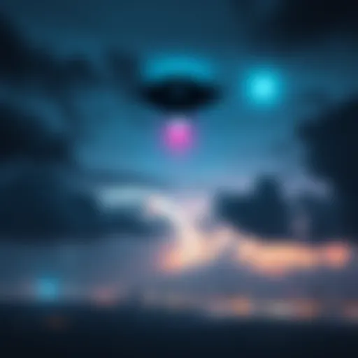 Residents of Miami observe orb and triangle-shaped unidentified flying objects in the sky.