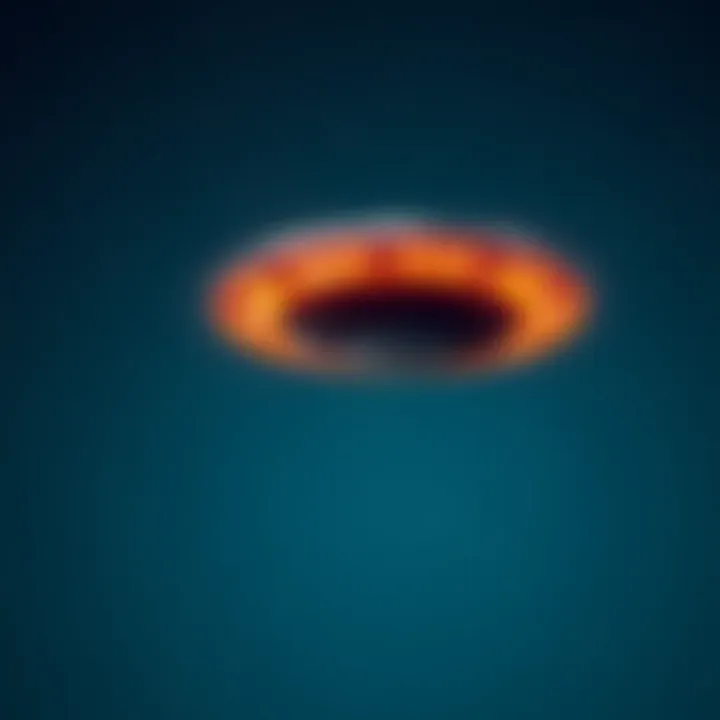 A mysterious UFO hovering in a clear night sky filled with stars, symbolizing the connection between UFOs and consciousness.