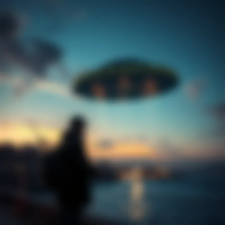 Night guard recording UFOs in Kumburgaz, Turkey, with structured objects in the sky
