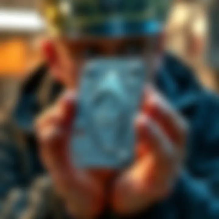 NASA engineer John F. Schuessler holding a piece of metal claimed to be from the 1897 UFO crash in Aurora, Texas.