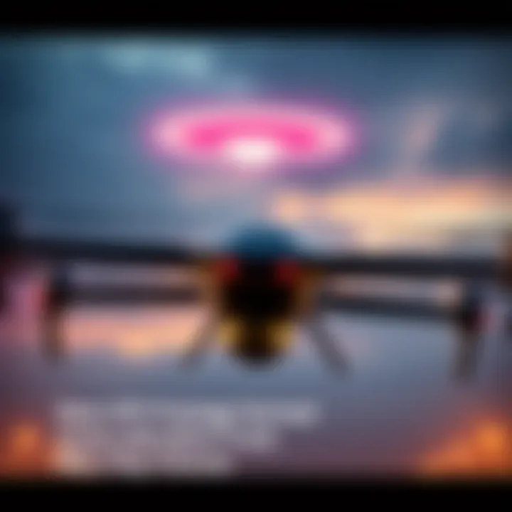 An unexplained object showing rapid acceleration, filmed by an MQ-9 Reaper drone during a patrol