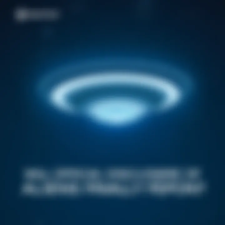 A bright UFO hovering under a starry night sky, creating speculation about alien life.