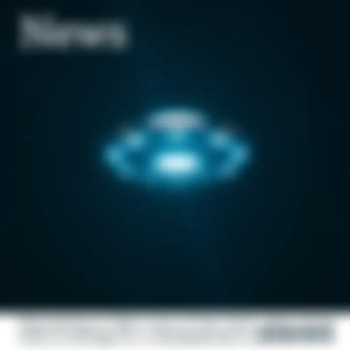 UFO in Night Sky A bright UFO hovering in a dark night sky with stars in the background, showcasing enhanced visibility techniques.