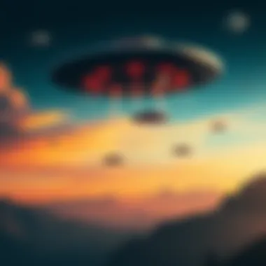 UFO Sightings Compilation A collection of clear videos showing UFO sightings with various shapes in the sky.