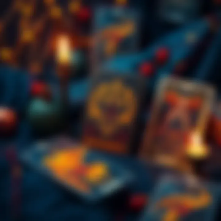 A beautifully crafted tarot deck featuring Ukrainian art and designs, highlighting skilled artistry from Ukraine.