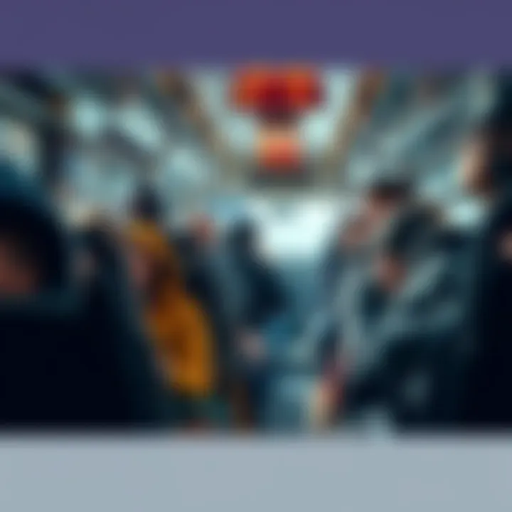 A bus scene showing passengers looking shocked and concerned after a violent incident involving a Ukrainian refugee.