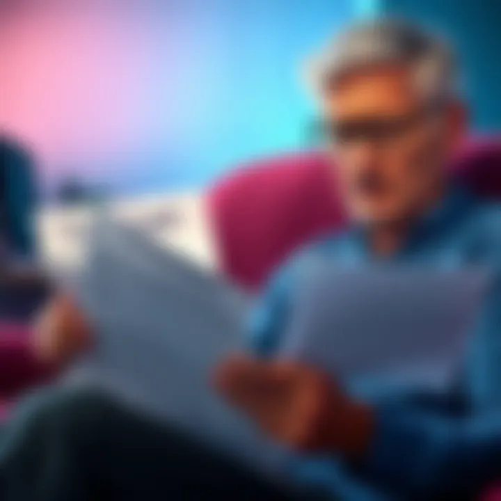 A worried person looking at bank statements and a letter from Comcast, showing feelings of confusion and frustration over unauthorized charges and false accusations.
