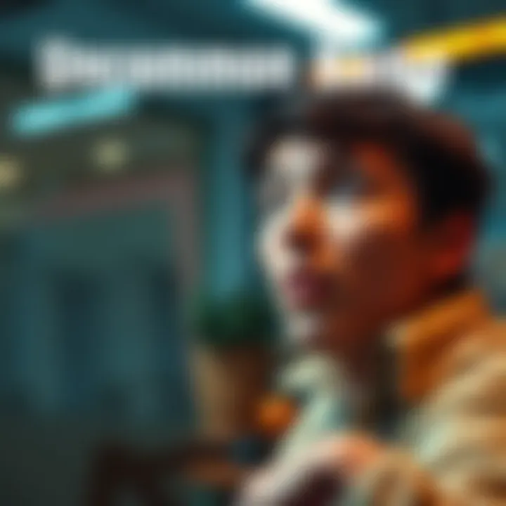 Uncommon Name Sightings A person looks surprised while reading a list of names, with a focus on one uncommon name that brings back memories.