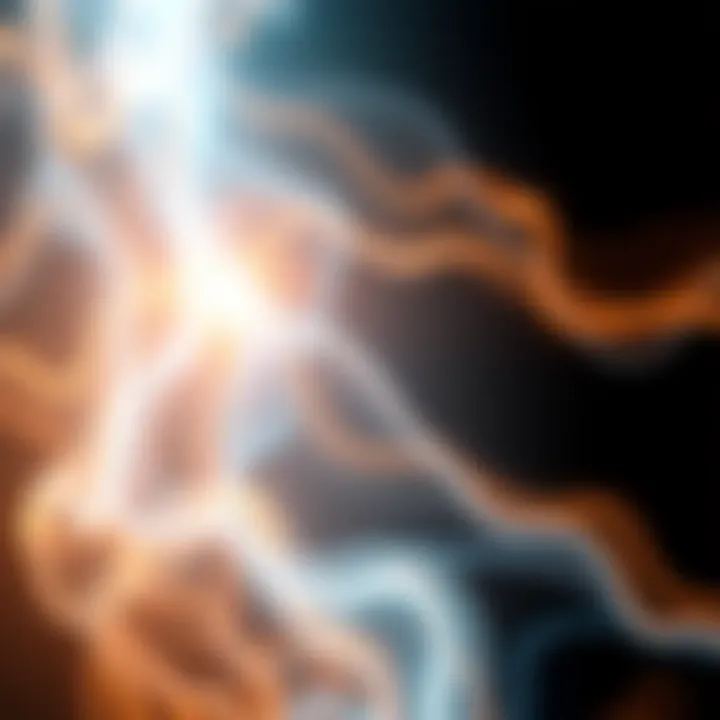 Understanding Undifferentiated Energy A visual representation of undifferentiated energy, showing a flowing abstract pattern with soft colors symbolizing emotional detachment and belief systems.