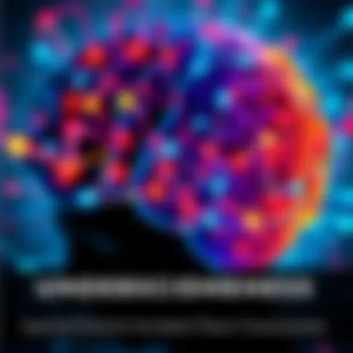 A brain with colorful neural connections representing consciousness theories