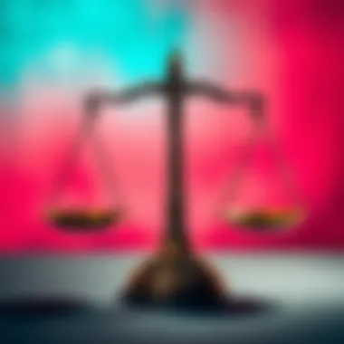 Unequal Rules in Governance A divided scale representing unequal treatment in governance with one side higher than the other.