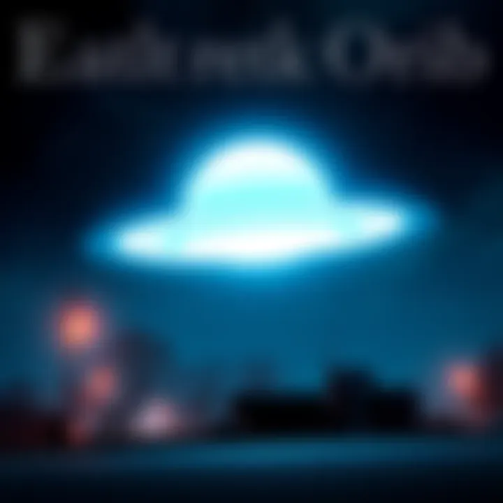 Witnesses observe a silent orb moving steadily in the sky over NE Ohio, with military activity in the background.