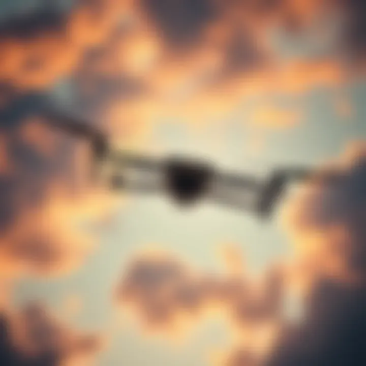 A unique aircraft flying in the sky over New Jersey, attracting attention amid reports of drones and UFOs.