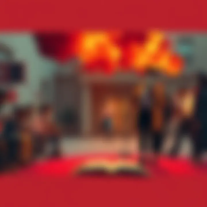 Orchestrated Attacks on Education Visual representation of universities under pressure, highlighting censorship and control.