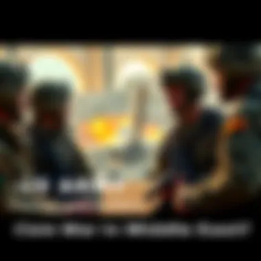 Members of the US Army engage in conversation about their mission in the Middle East, expressing concerns over links to divine prophecy.