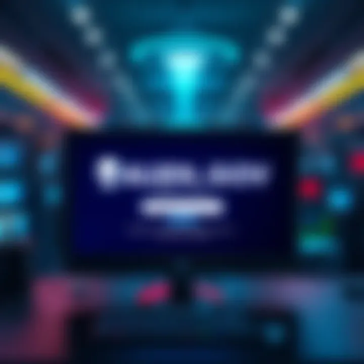 A computer screen displays the registration page for Alien.gov, hinting at potential UFO disclosures.