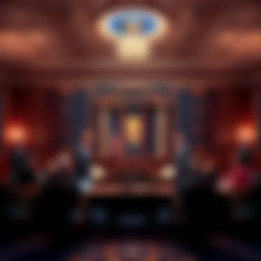 Members of the US House of Representatives discussing the bill to release Epstein files on Trump