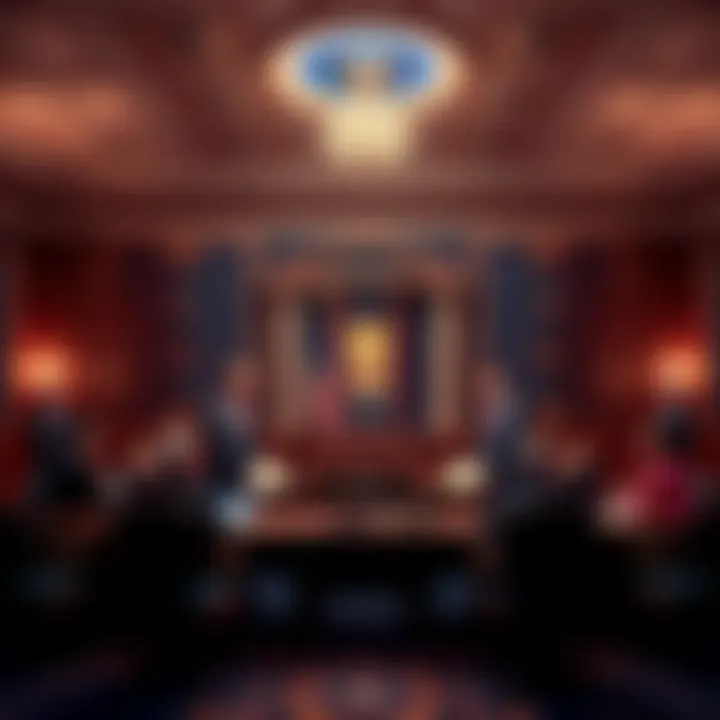 Members of the US House of Representatives discussing the bill to release Epstein files on Trump