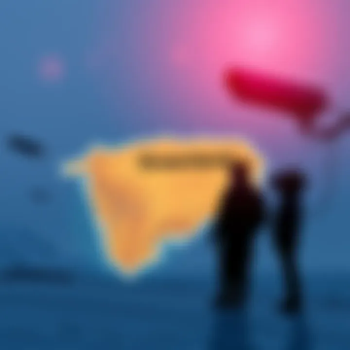 US intelligence officials observing Greenland on a map with surveillance technology.