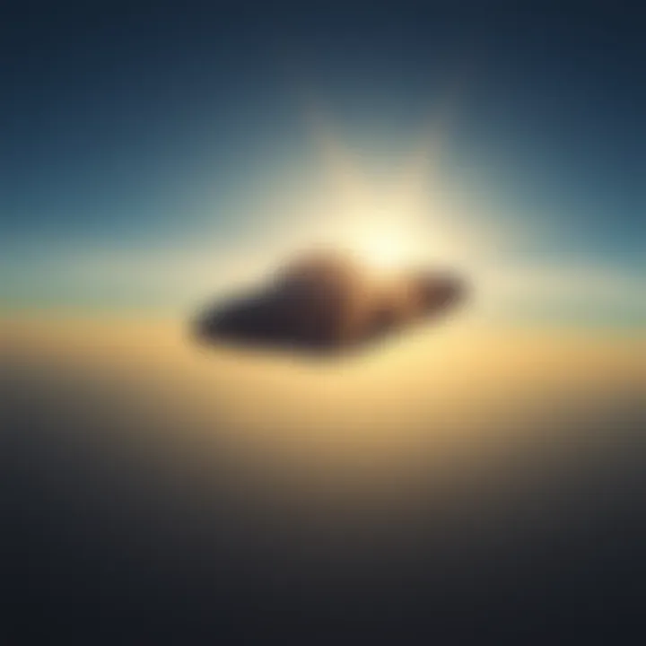 A UFO captured in a photograph taken by a USAF pilot over Provo, Utah in 1966.