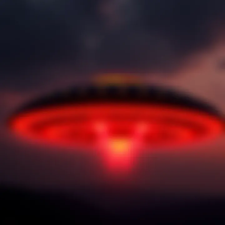 USAF veteran Jeff Nuccetelli shares his experience of a large red UFO over Vandenberg AFB in 2003.