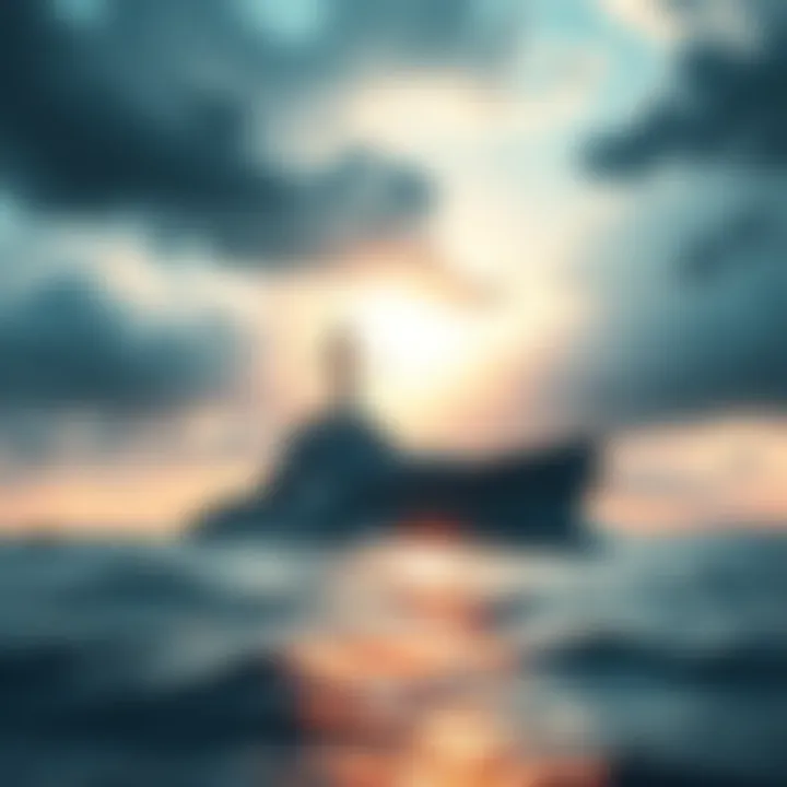 USS Indianapolis ship at sea USS Indianapolis sailing on the ocean with dark clouds above