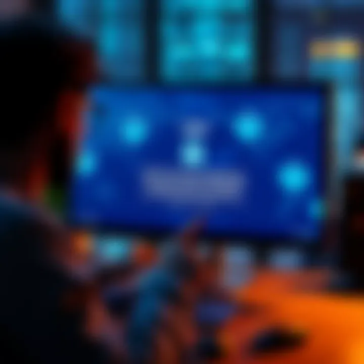 Utah VPN Law Concerns A concerned person looking at a VPN warning on their computer screen, symbolizing privacy issues in Utah.