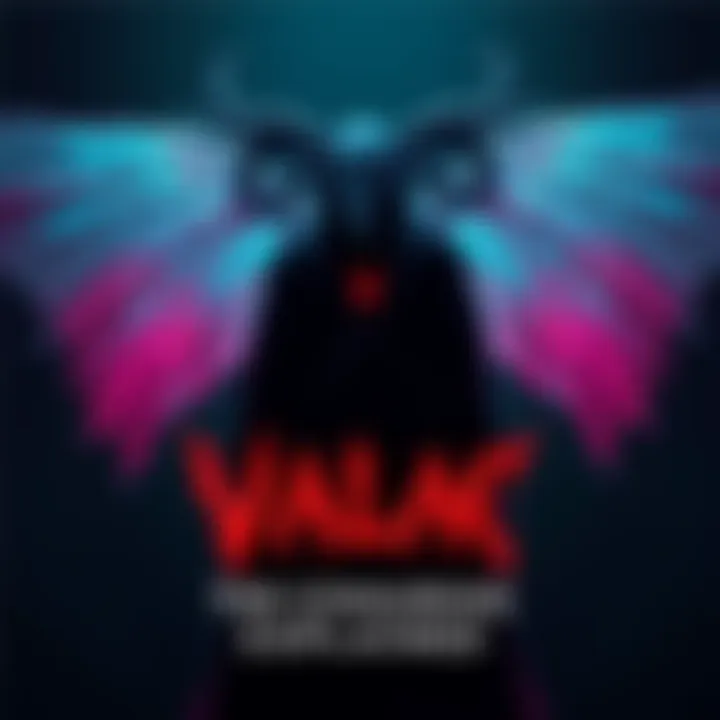 Image of Valac, the demon from The Conjuring, depicted as a menacing figure with wings and a sinister expression, standing in a dark setting.