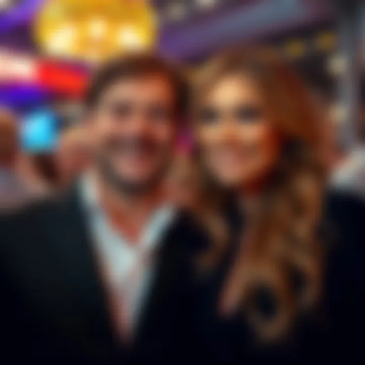 Vance and Erika Kirk Together Vance and Erika Kirk smiling together at a public event, hinting at their rumored relationship