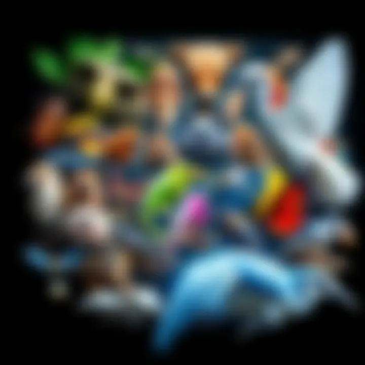 A collage of various sentient beings including insects, mammals, and birds, showcasing the diversity of life on Earth.