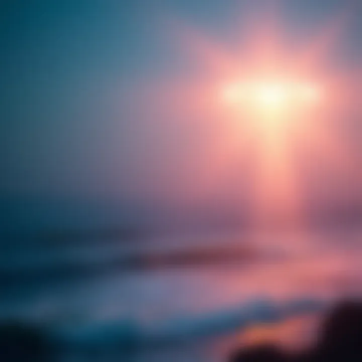 A bright unidentified flying object captured on the Surfline cam above Ventura Point, with ocean waves below.