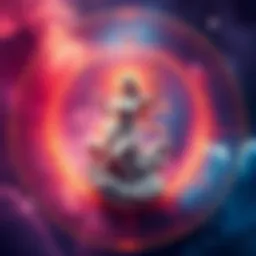 Venus in Astrology Illustration showing Venus symbol surrounded by astrological signs, representing love and relationships