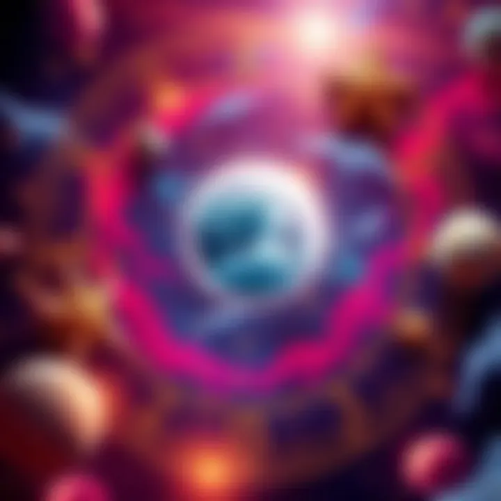 A vibrant celestial scene showing Venus in Sagittarius, with stars and astrological symbols surrounding it, representing the rise of interest in this astrological placement.