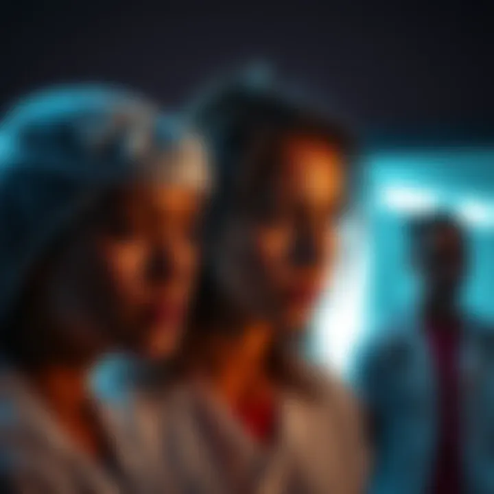 People facing emotional challenges and conflicts during Venus MD