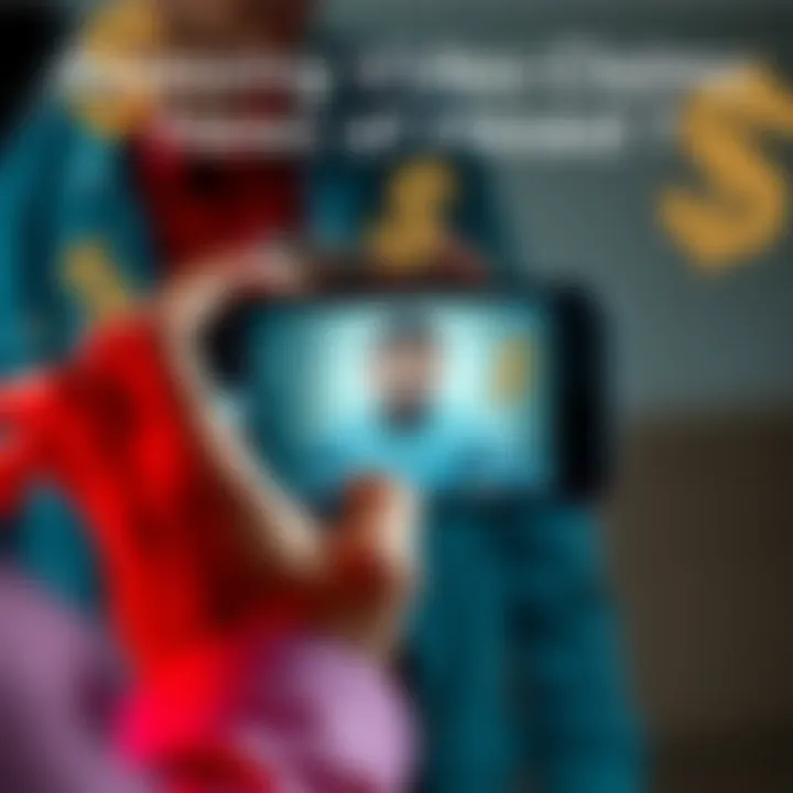 Video showing claim of hexing A concerned individual watches a video on a phone that claims to show their father being hexed, with money symbols in the background