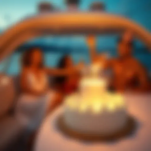 Virginia Giuffre, Eddy Jordan, and Ronaldo celebrating on a yacht for Naomi Campbell's birthday