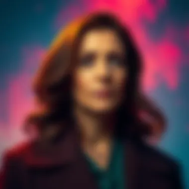 A somber portrait of Virginia Giuffre, reflecting her role in the Epstein case and the controversy surrounding her death.