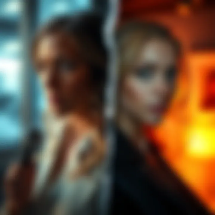 A split image showing Virginia Guiffre on one side and Savannah Guthrie on the other, highlighting their separate yet connected stories.