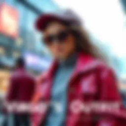 Virgo wearing a fashionable outfit that showcases their cool style